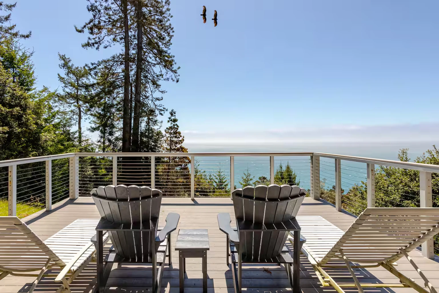 Pacific Ocean from the deck
